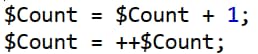 both statements have same result