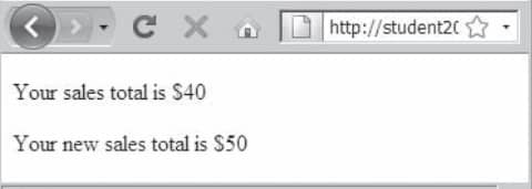 modifying the value of variable browser view