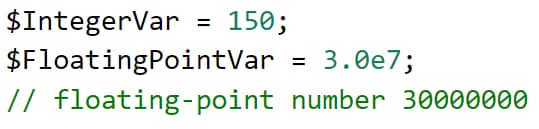 Intiger And Floating Point Numbers